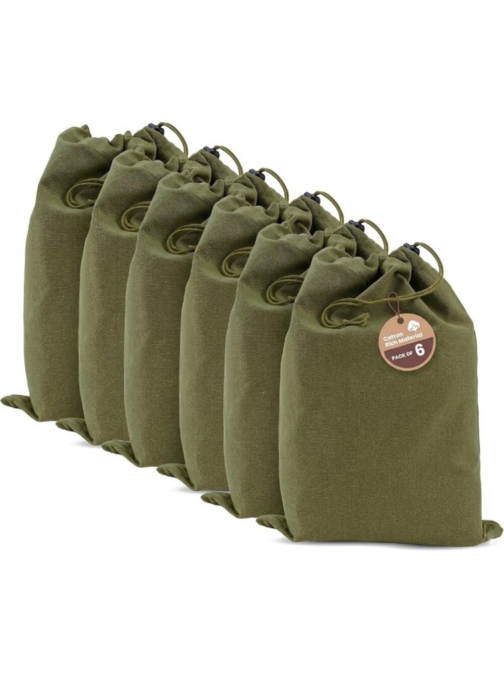 Breathable Cotton Shoe Storage Bags with Drawstring - Dustproof, Reusable